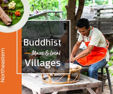 Befriend the Buffaloes, Make Your Own Buffalo Manure-Dyed Tee and Enjoy Isan Feast