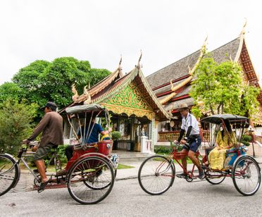 Hop on a Trishaw & Explore Chiang Mai Like a Local (Half day)