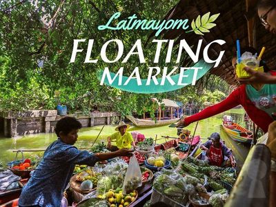 khlong lat mayom floating market tour: food & paddle boat ride