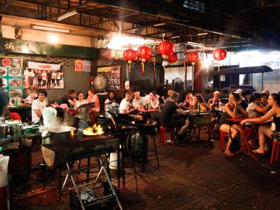 唐人街路边小吃游