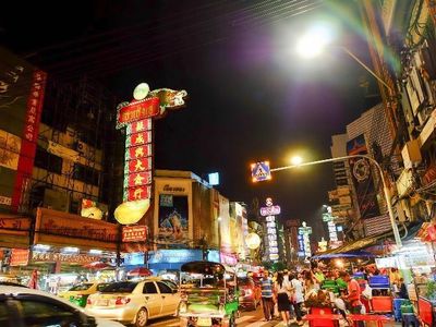 唐人街路边小吃游