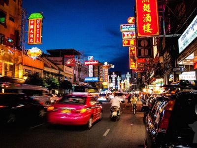 唐人街路边小吃游