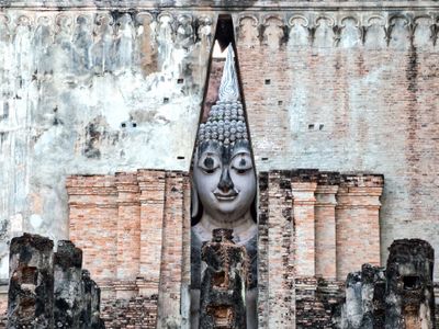 one day exploring two world heritage sites, sukhothai and si satchanalai