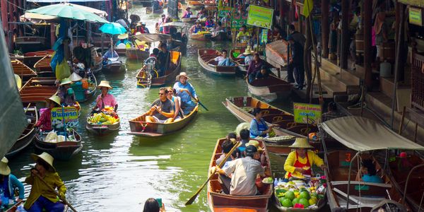 Private Damnoen Saduak Floating Market Tour
