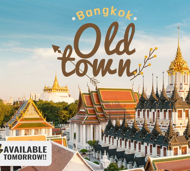 Bangkok Old Town Walking Tour & Street Food with a Local