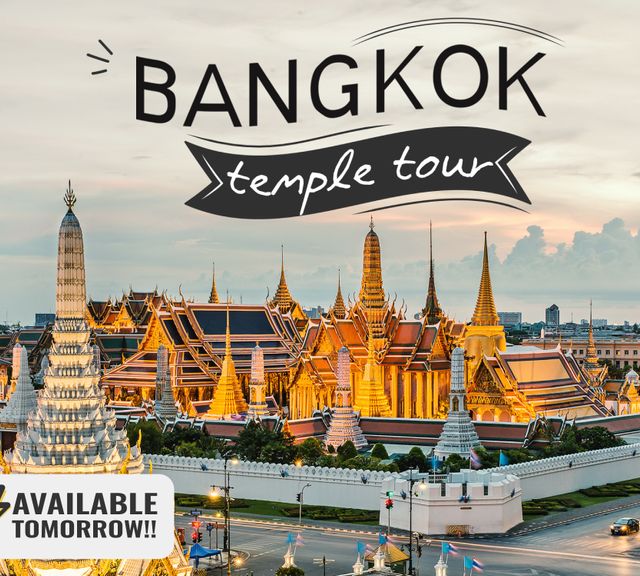 5 Famous Bangkok Temples & Street Food at Wang Lang Market