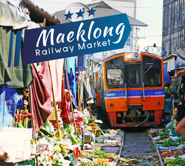 Amphawa Floating Market from Bangkok & Maeklong Railway Tour