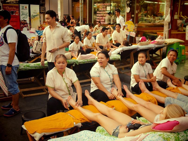 Massage Thái, Massage Thái
